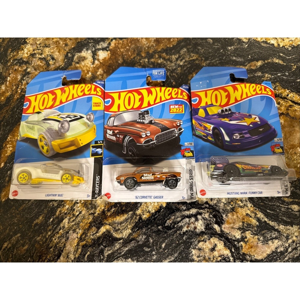 Hot wheels Lot Of 3 *SEALED* New In Box